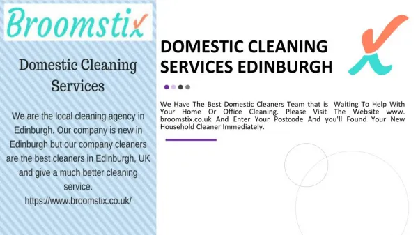 Domestic Cleaning Services Edinburgh