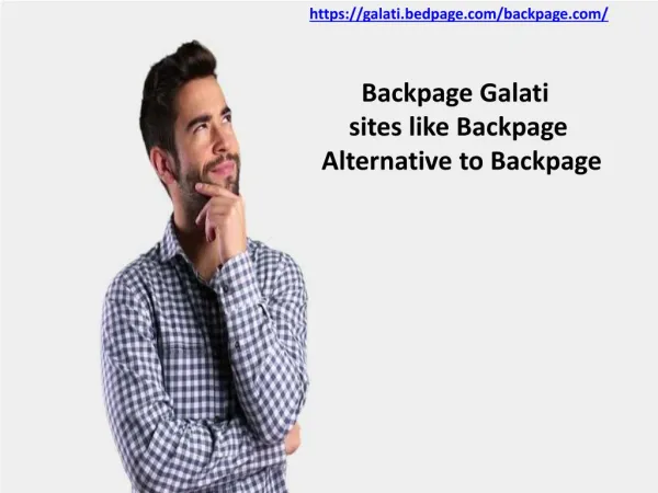 Backpage Galati | sites like Backpage | Alternative to Backpage