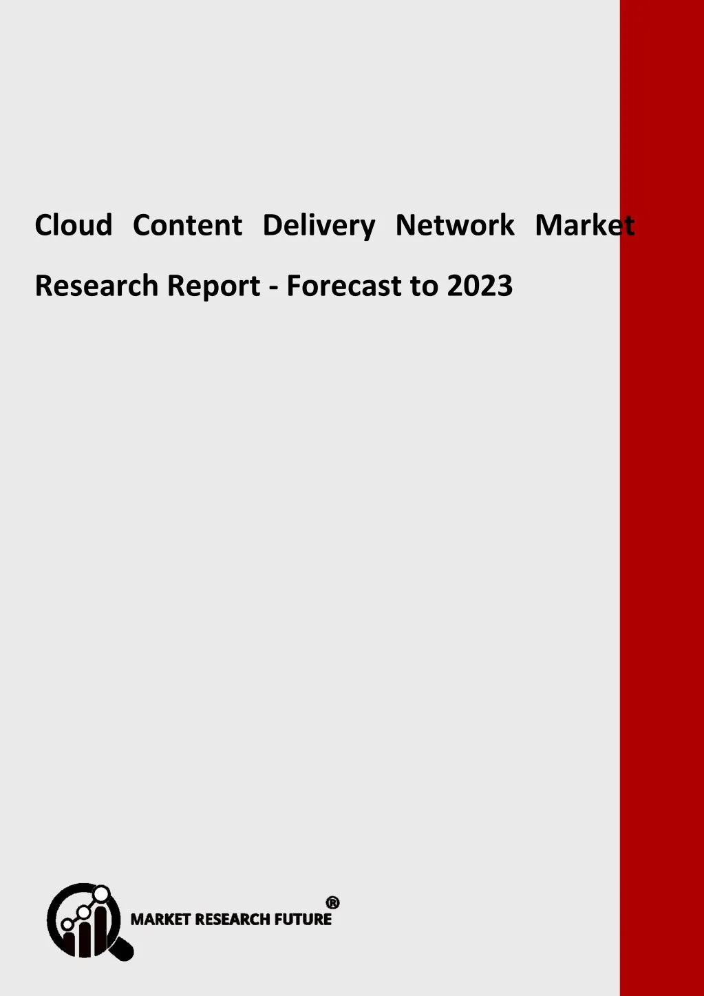 cloud content delivery network market research