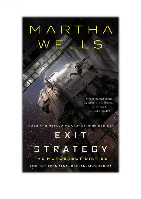[PDF] Read Online and Download Exit Strategy By Martha Wells