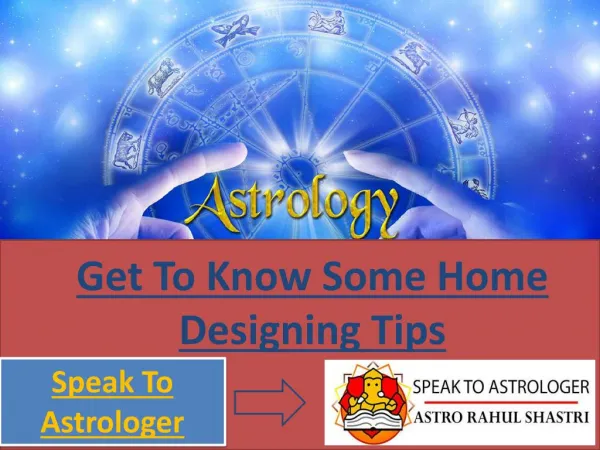 Astrology Tips For Home Design
