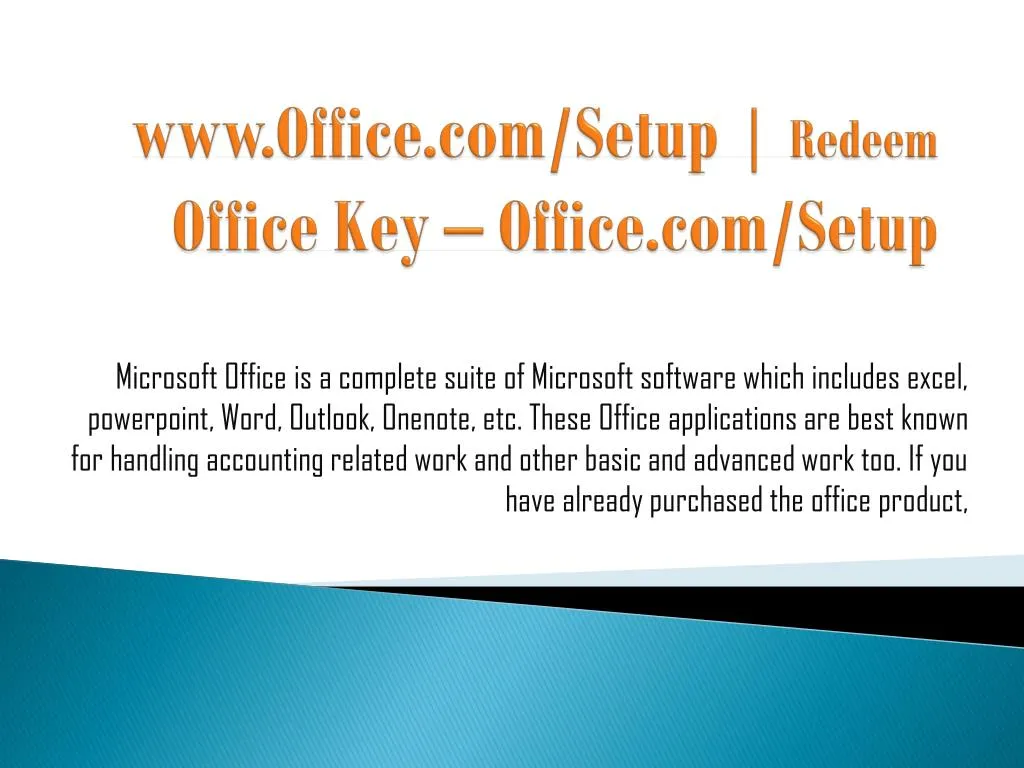 www office com setup redeem office key office com setup