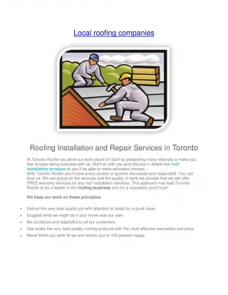 Roofingcompanies - slide 1
