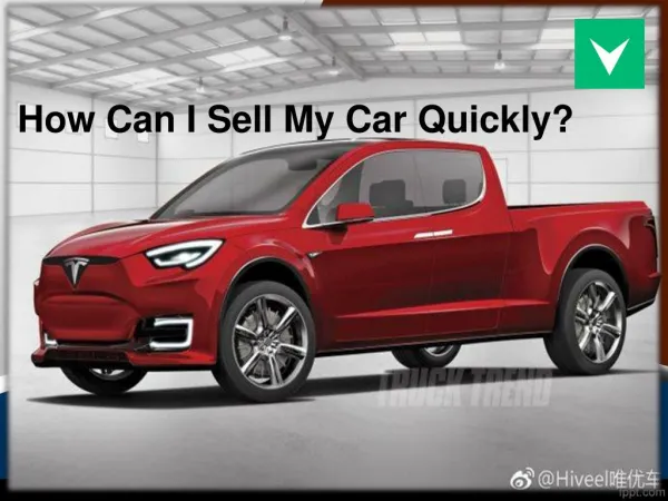How can I sell my car quickly