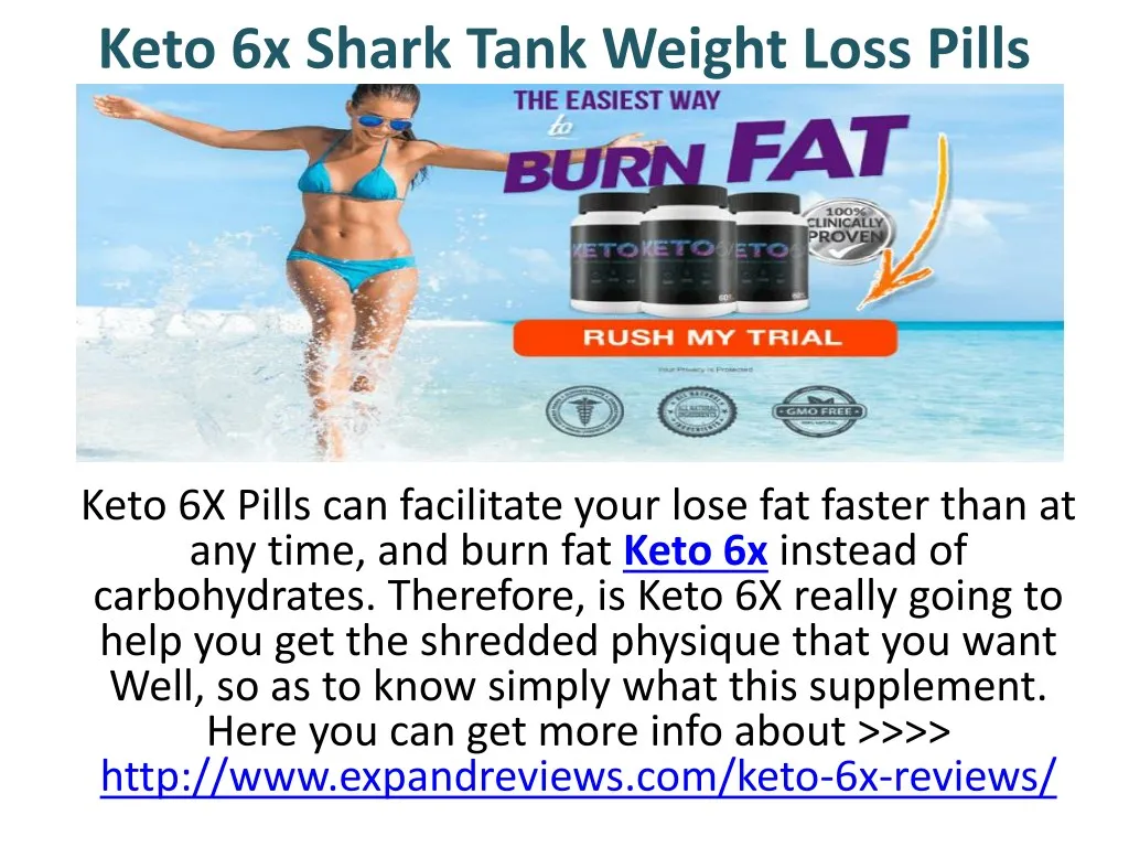 keto 6x shark tank weight loss pills
