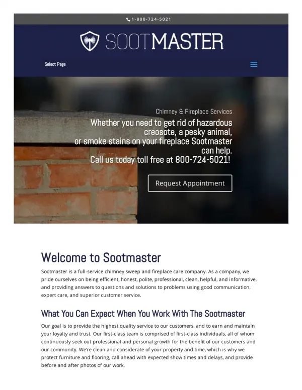 Chimney & Fireplace Services-SOOTMASTER