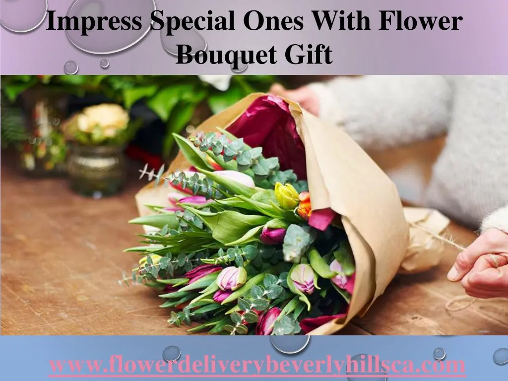 impress special ones with flower bouquet gift