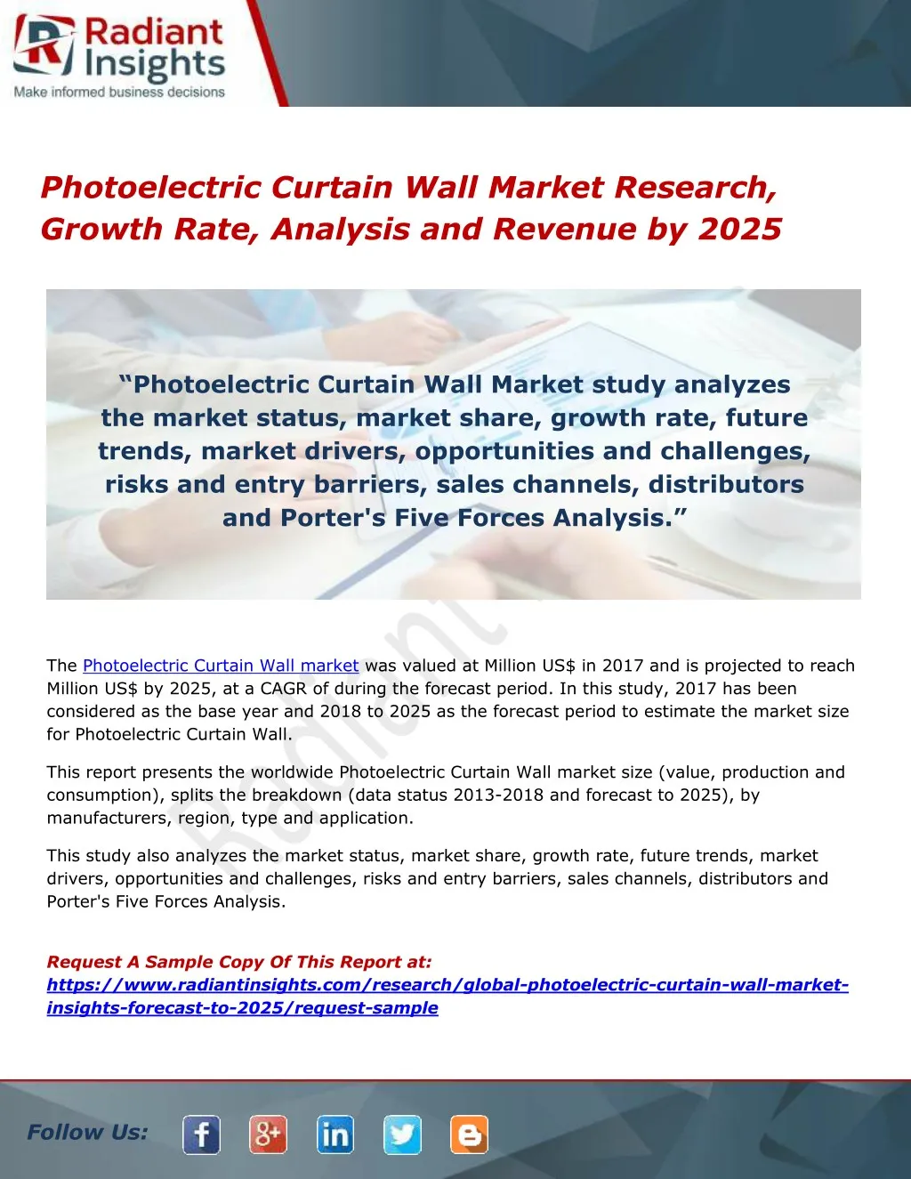 photoelectric curtain wall market research growth