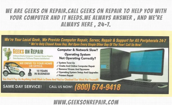 Geeks On Repair