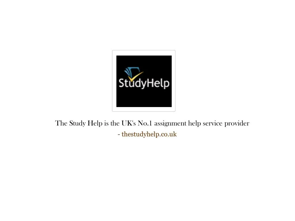 the study help is the uk s no 1 assignment help