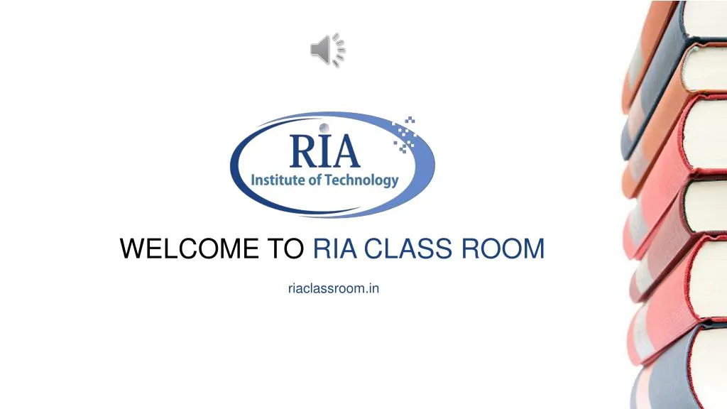 welcome to ria class room