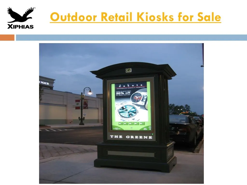 outdoor retail kiosks for sale