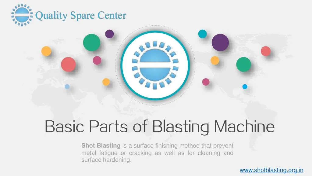 basic parts of blasting machine