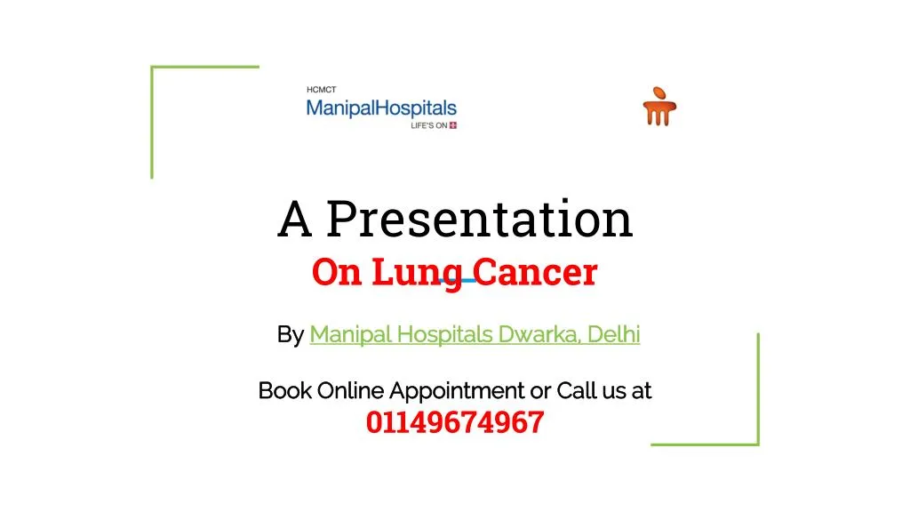 a presentation on lung cancer