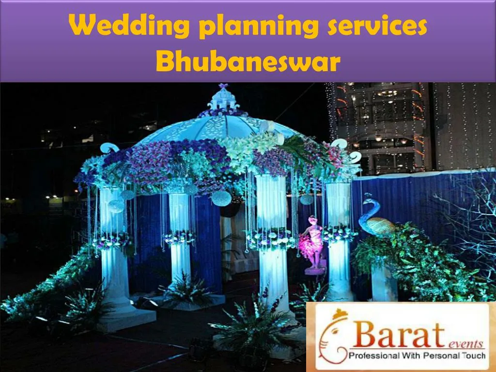 wedding planning services bhubaneswar