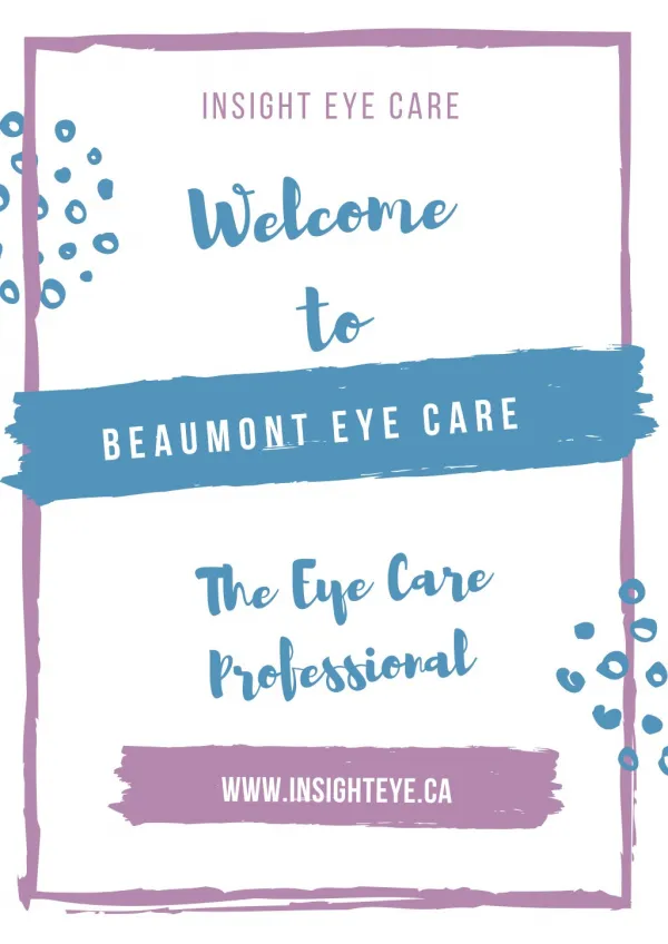 Beaumont eye care | Eye Doctor | Eye Care Professional