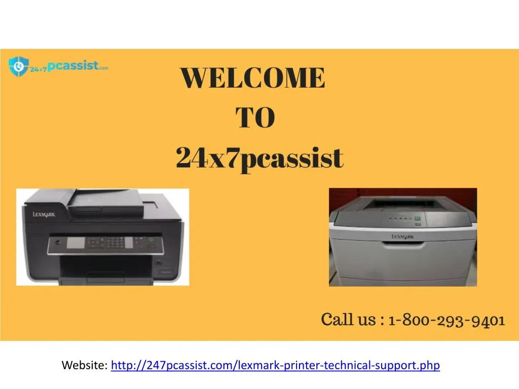 website http 247pcassist com lexmark printer