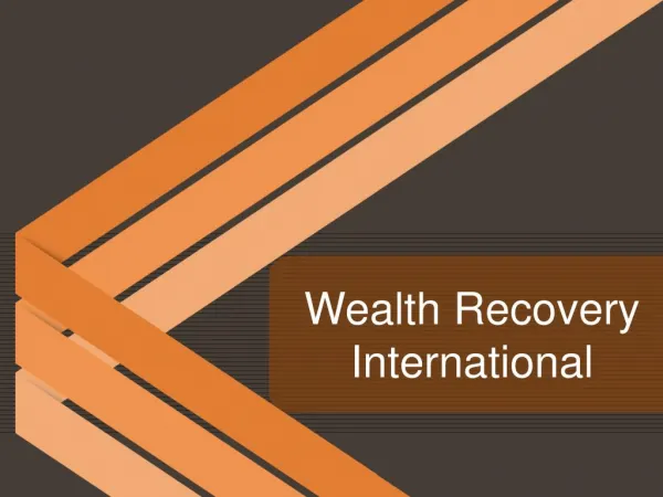 Are you Victim of cryptocurrency scam? Contact-Wealth Recovery International