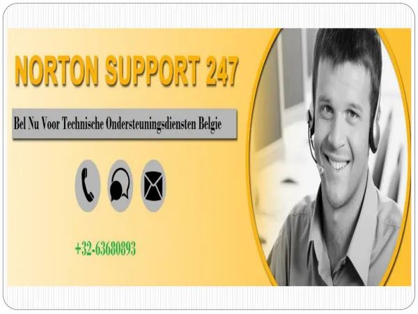 Norton Helpdesk Nummer Belgie: 32-63680893