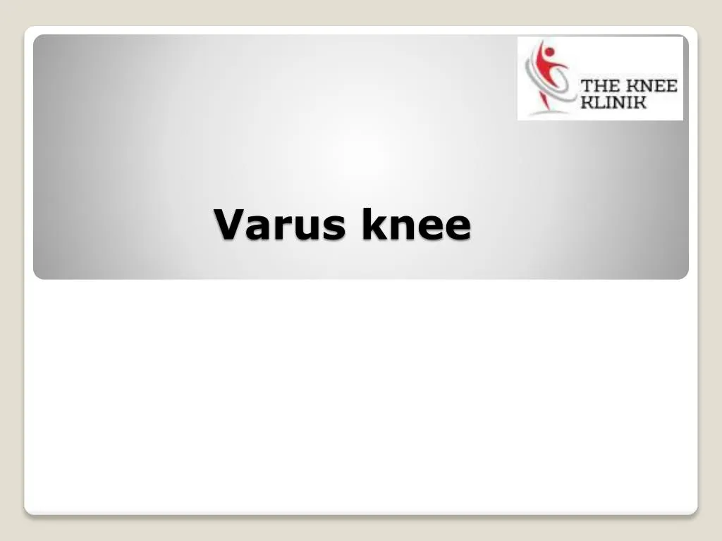 varus knee