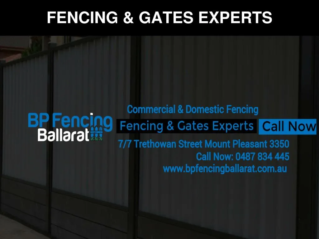 fencing gates experts