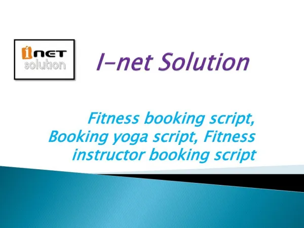 Fitness booking script, Booking yoga script, Fitness instructor booking script