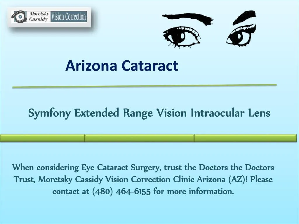symfony extended range vision intraocular lens