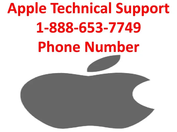 Apple Technical Support
