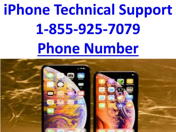 iPhone Technical Support