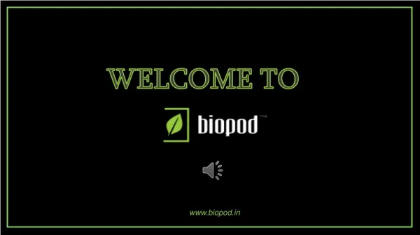 Biopod EDEN - Biopod