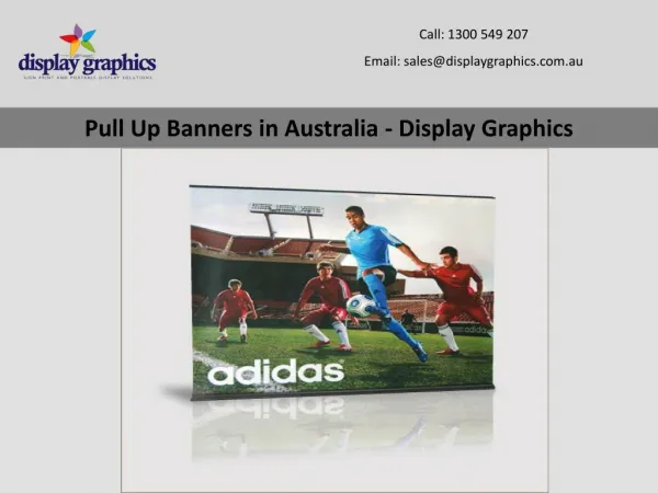 Pull Up Banners in Australia - Display Graphics