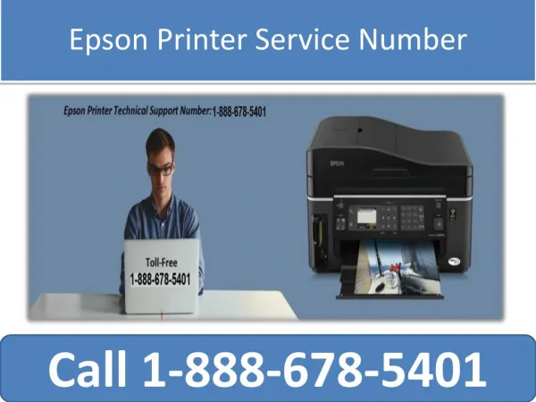 Epson Printer Customer Care USA Call 1-888-678-5401