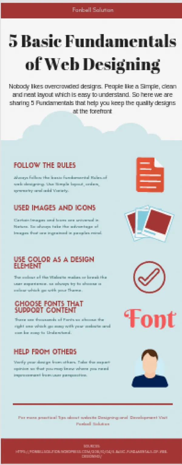 5 Basic Fundamentals of Web Designing