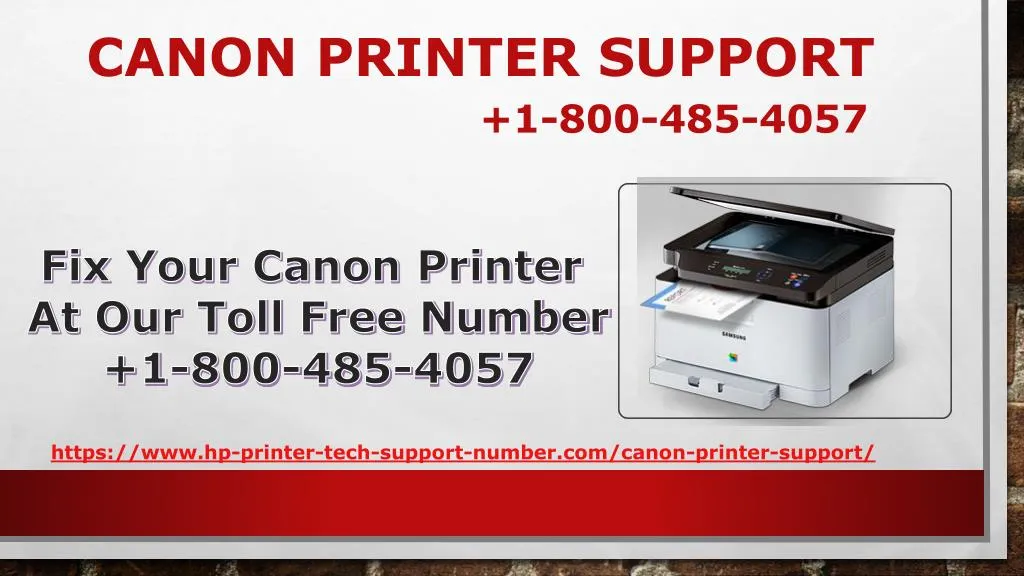 canon printer support 1 800 485 4057