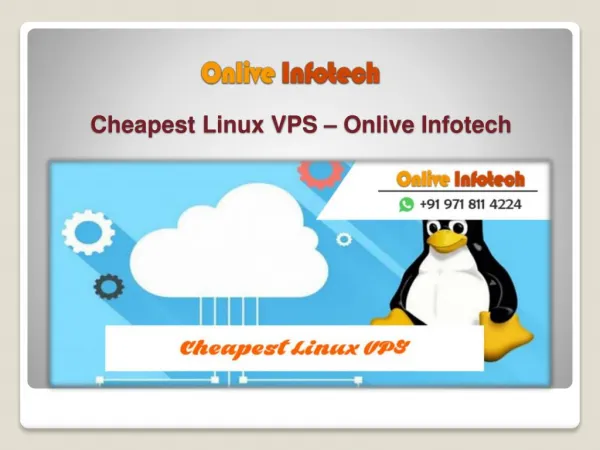 Cheapest Linux VPS with High Performance