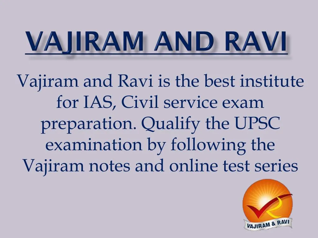 vajiram and ravi