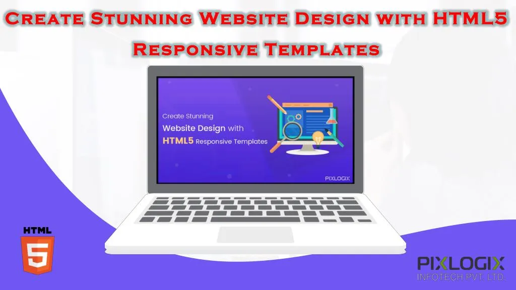 create stunning website design with html5