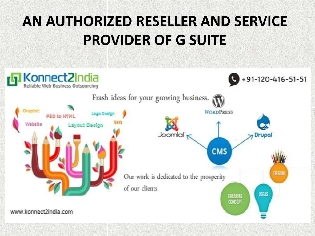 an authorized reseller and service provider of g suite