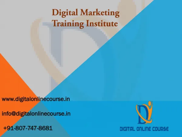Digital Marketing Training in Noida | 91-807-747-8681 | Online Digital Marketing Course