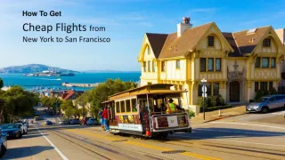 Flights From New York to San Francisco - slide 1