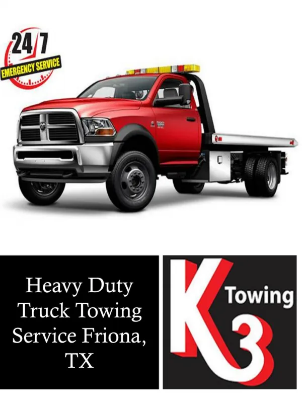 Heavy Duty Truck Towing Service Friona, TX