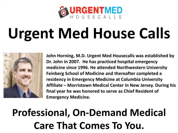 Urgent Med House Calls