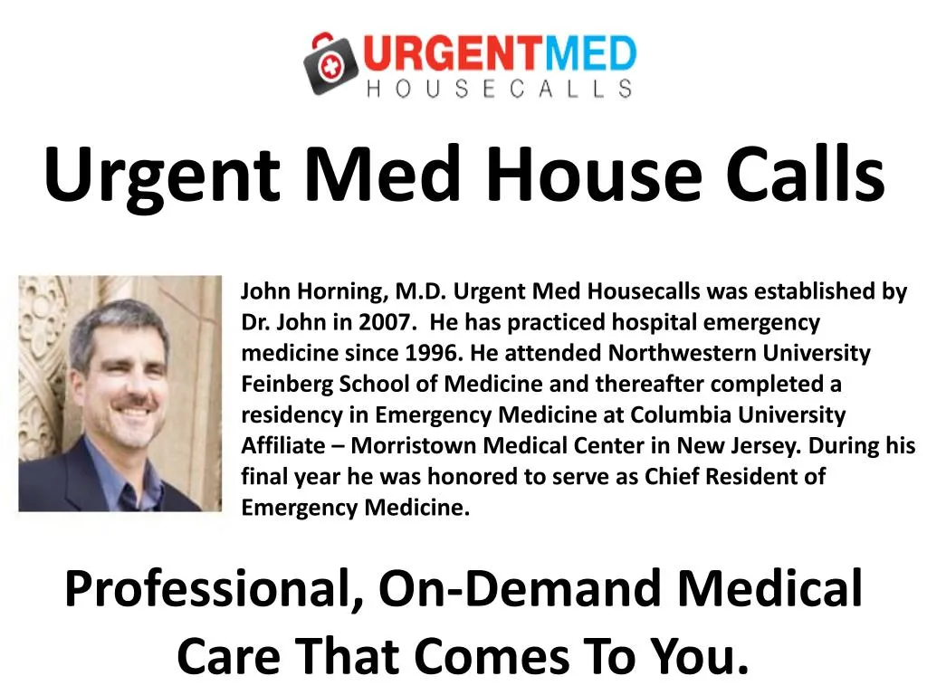 urgent med house calls