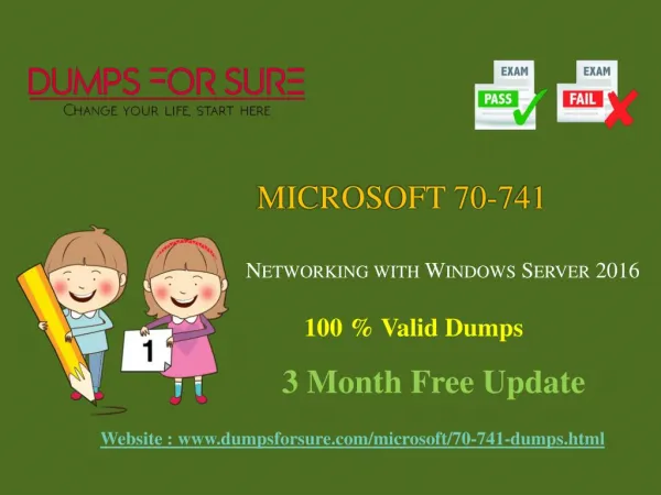 Microsoft 70-741 dumps - Download Latest Microsoft sample questions