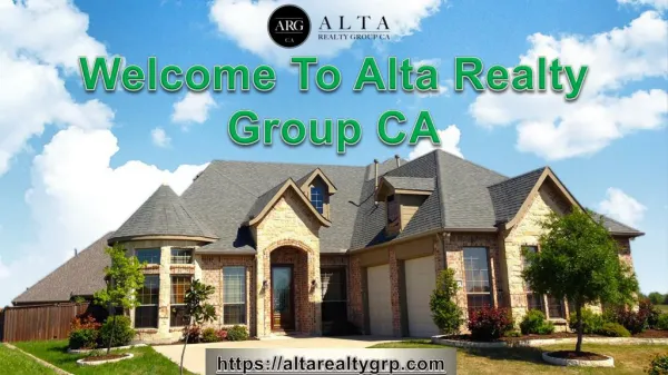 Welcome To Alta Realty Group