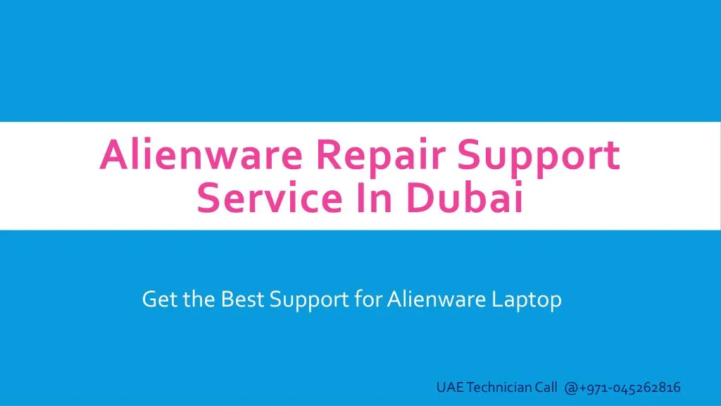 alienware repair support service in dubai