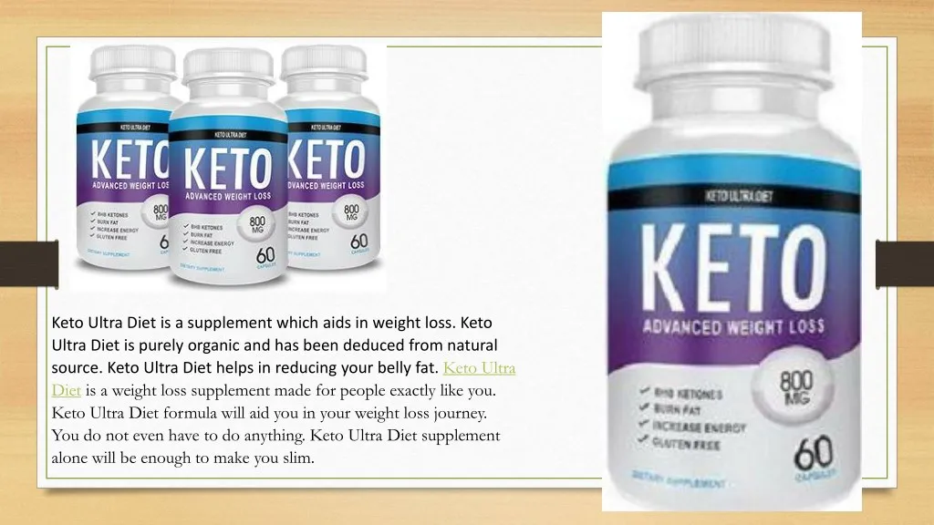 keto ultra diet is a supplement which aids