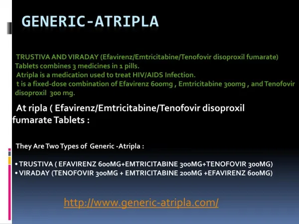 generic-atripla