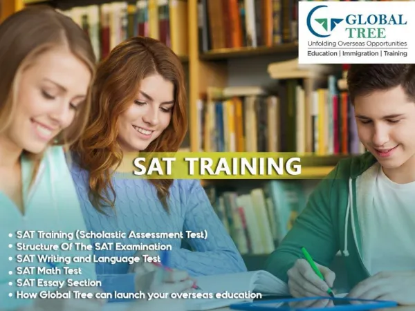 SAT Training | SAT Coaching and Exam Preparation in India - Global Tree