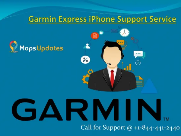 Garmin Express iPhone Support Service Contact 1-844-441-2440